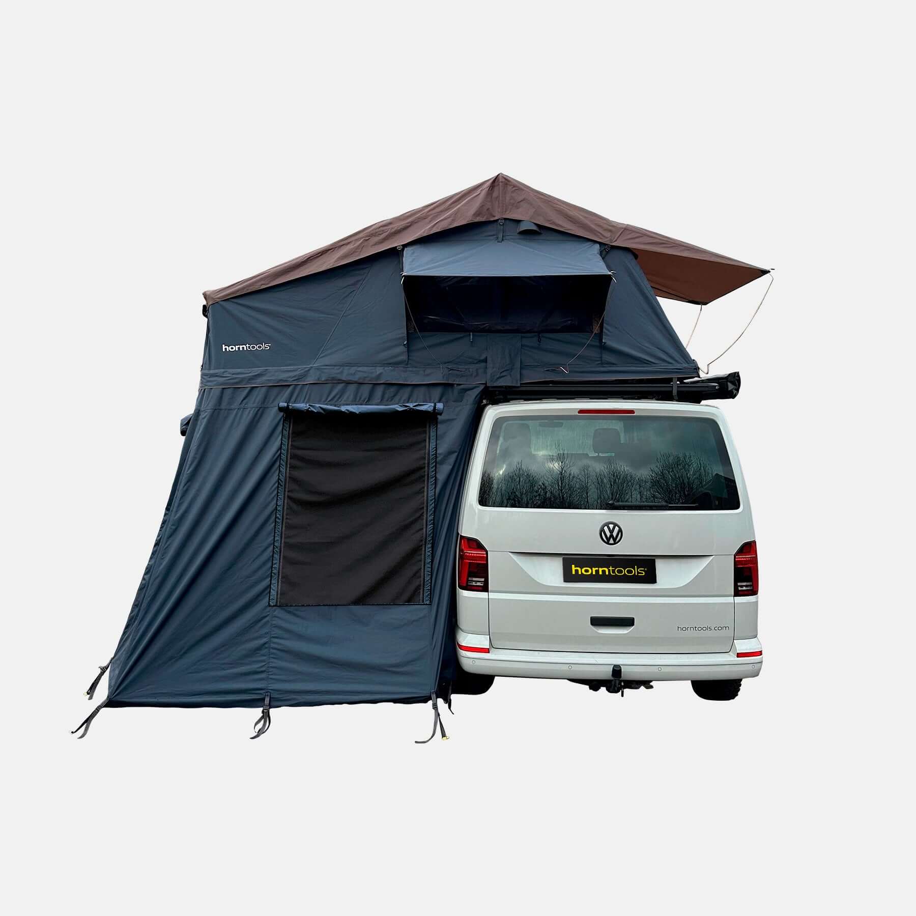 Dachzelt Elements Gen II für 4 Personen - 220 cm - Farbe Ocean