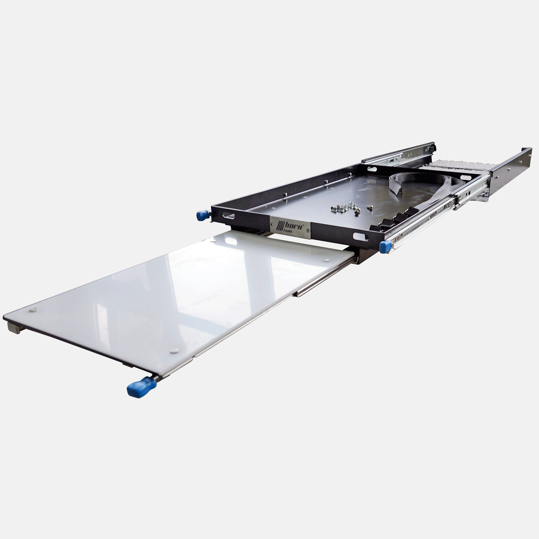 Kühlbox Auszug mit ausziehbarem Tisch 780mm x 470mm