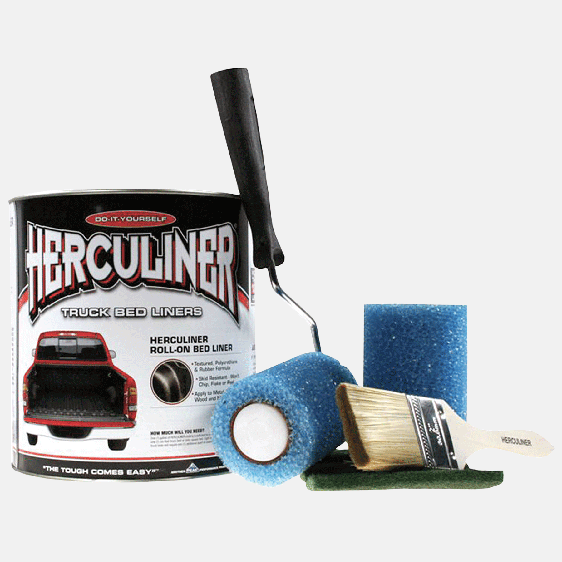 Herculiner 7 m² Kit Weiß / Grau