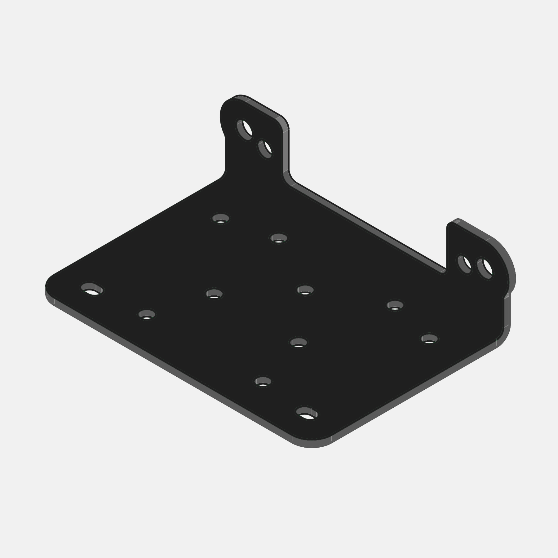 Seilwinden Montageplatte Serie 4600a Elektrowinde