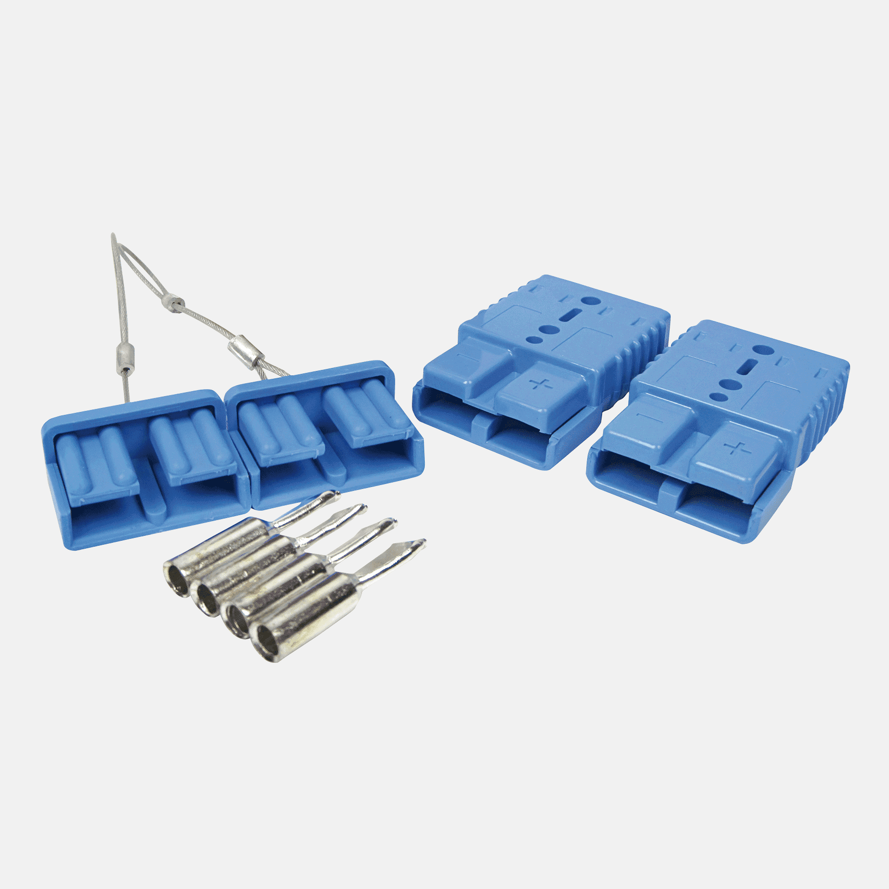 Seilwinden Elektro Verbinder Stecker Set - ein Paar