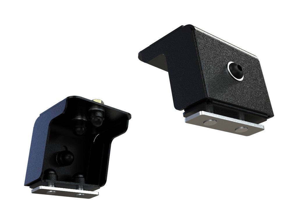 Befestigungsfüße - gewinkelt / 75 mm