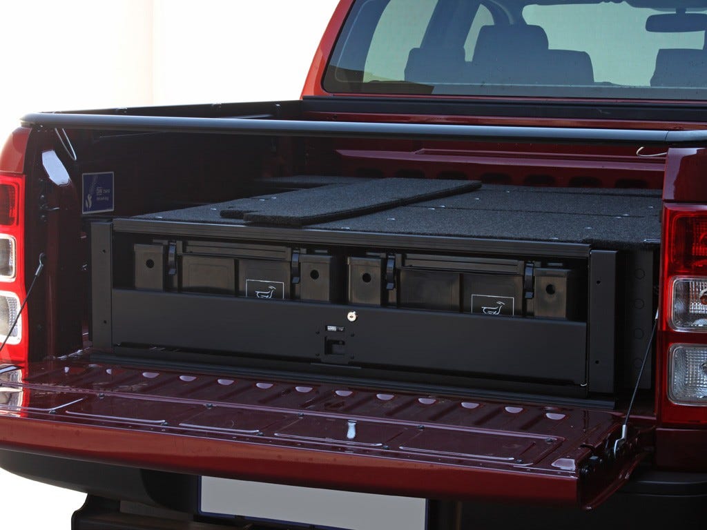 Ford Ranger T6 DC (2014 - 2022) Wolf Pack Schubladensystem