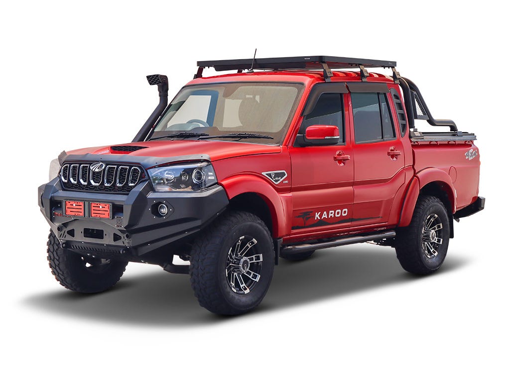 Mahindra Pik-Up Double Cab (2006 - Heute) Slimline II Dachträger Kit