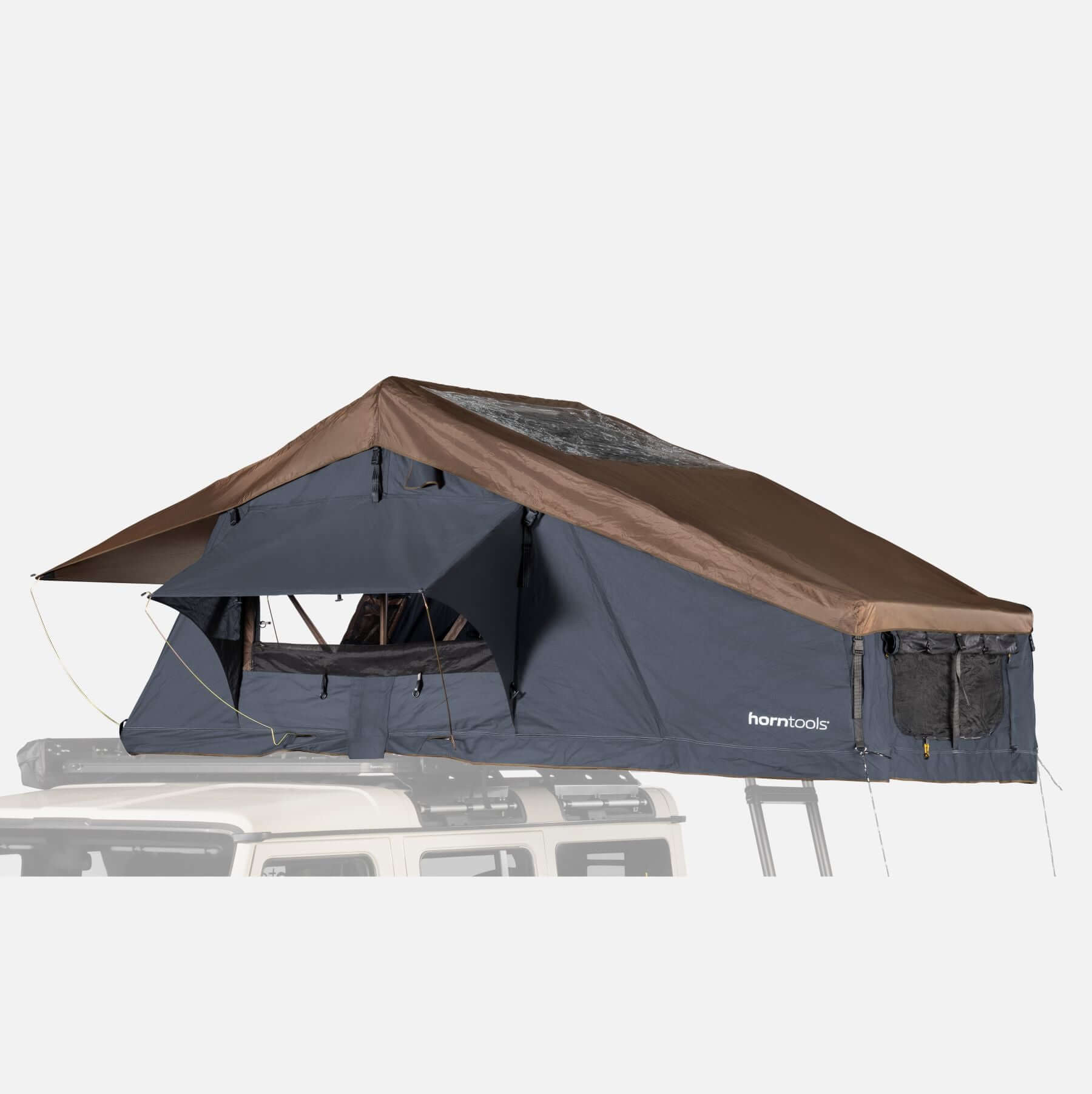 Dachzelt Elements Gen II für 3 Personen - 165 cm - Farbe Ocean