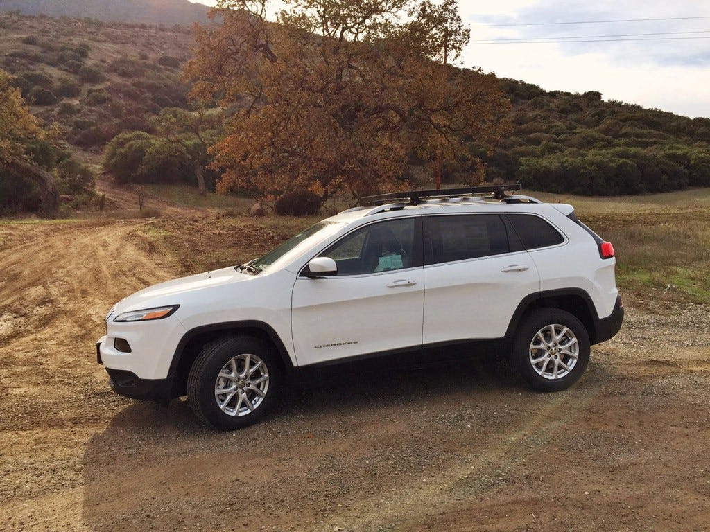 Jeep Cherokee KL (2014-Heute) Slimline II Dachträger Kit