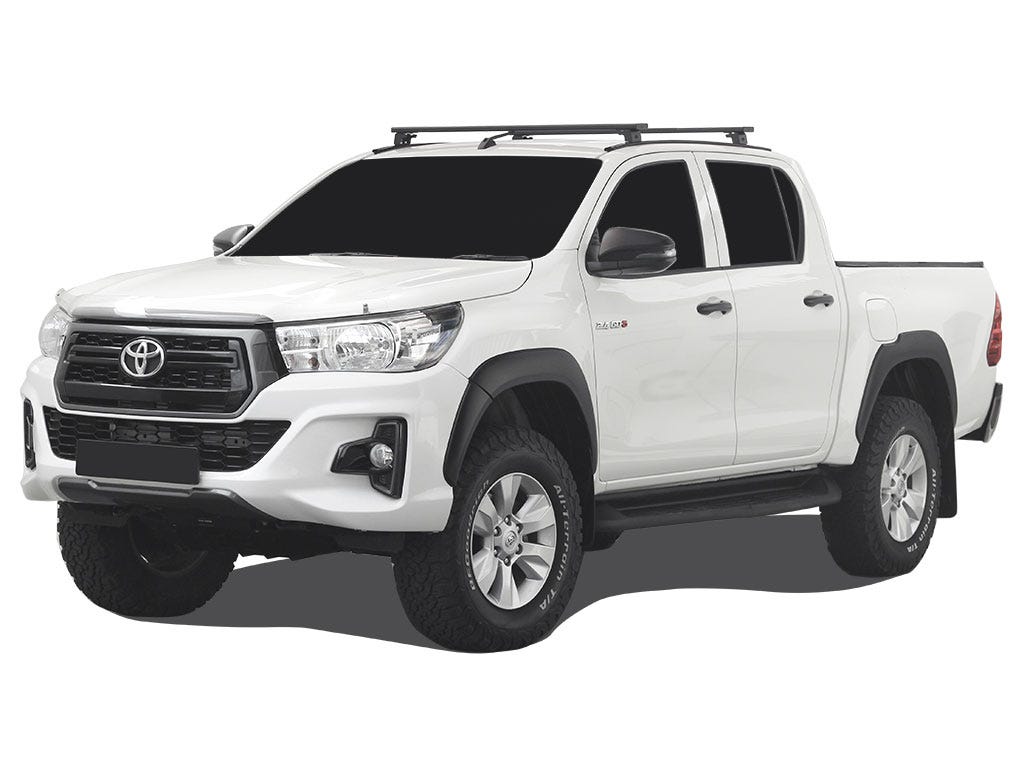 Toyota Hilux Revo DC (2016 - Heute) Querträger Kit / Schienen und Befestigungsfüße