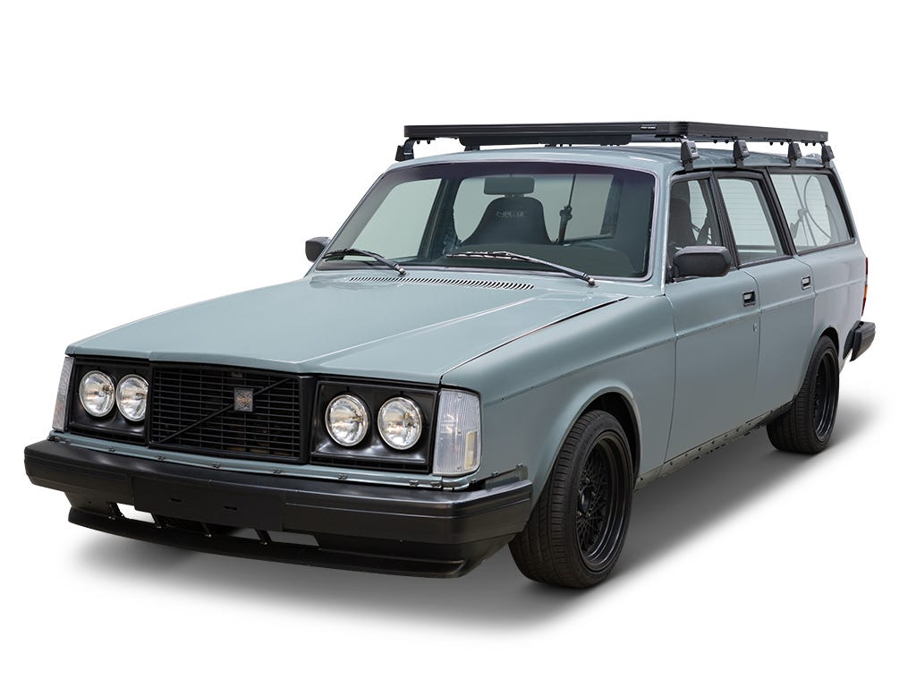 Volvo 200 Serie 4-Türer (1974 - 1993) Slimline II Dachträger Kit
