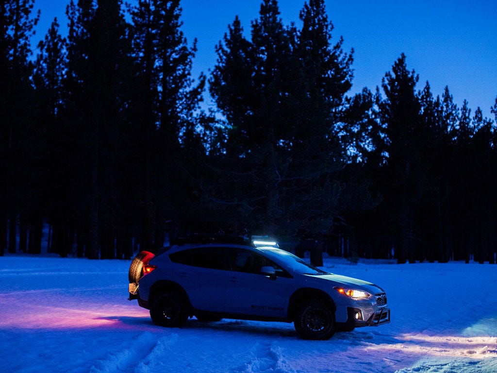 Subaru XV Crosstrek 2. Gen. (GT) (2017 - 2023) Slimsport Dachträger Kit / Scheinwerferbereit