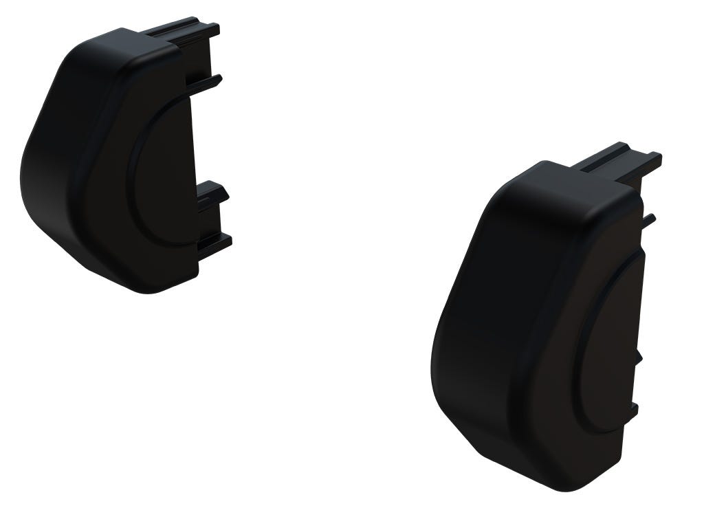 Van Dachträger Seitenprofil-Endkappen (Paar)