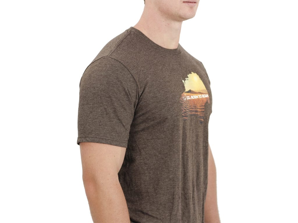 Born to Roam T-Shirt Braun/ Größe L