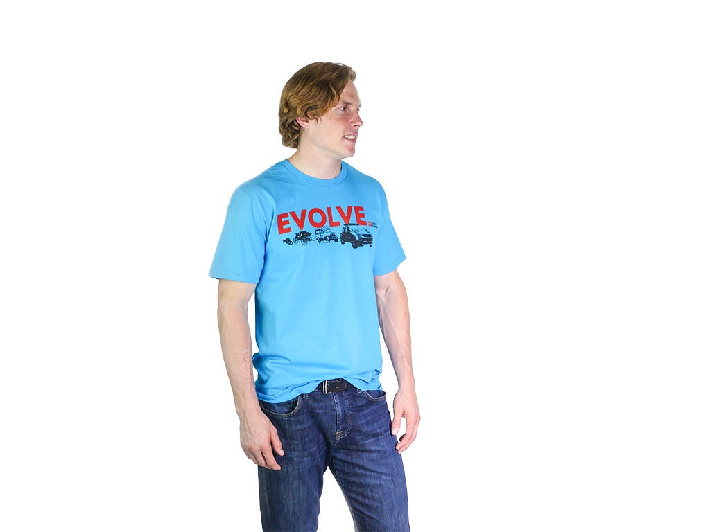 Evolve T-Shirt / Cherokee / Turquoise 3XL