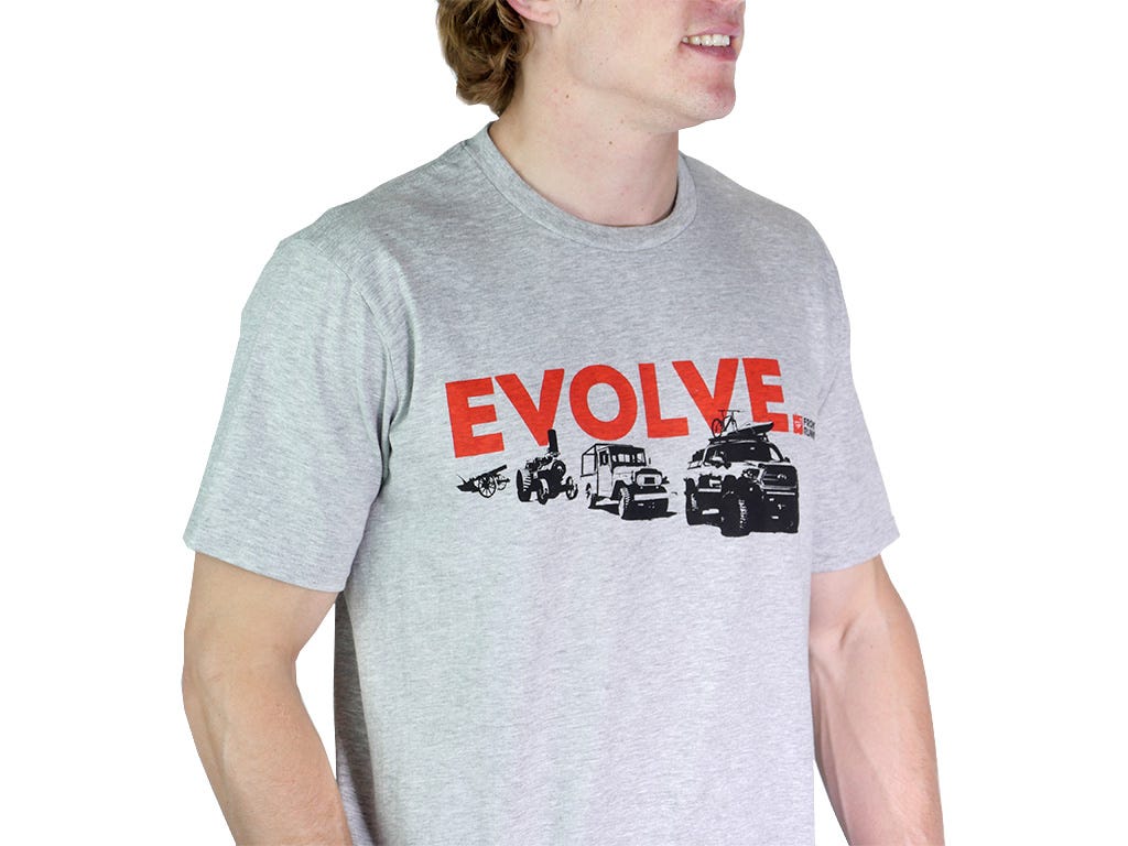 Evolve T-Shirt Tundra / Hellgrau / Größe XL