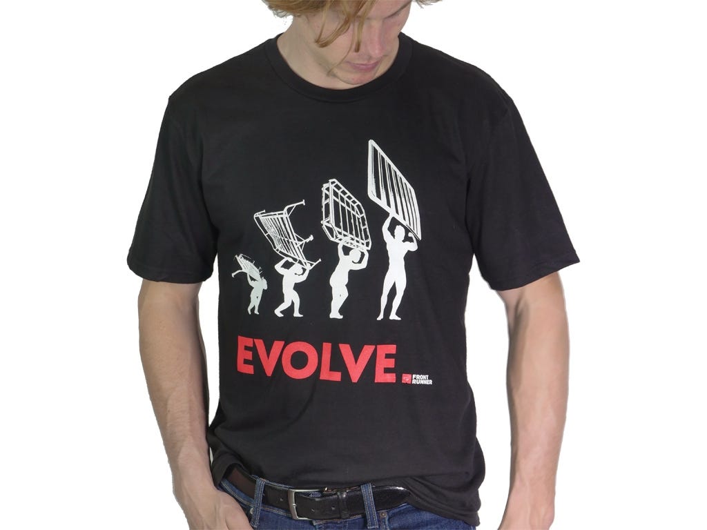 Evolve T-Shirt Schwarz/ Größe XL