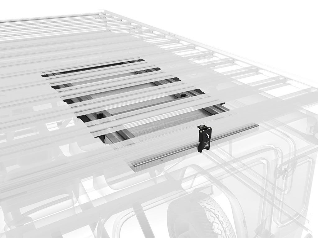 Arbeits-Tisch mit Unterbauschiene für den Slimline II